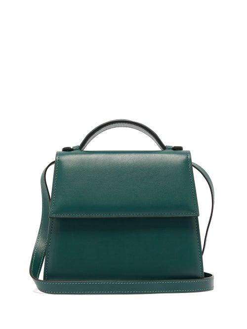 Matchesfashion.com Hunting Season - Top Handle Small Leather Bag - Womens - Green