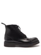 Grenson - Desmond Leather Lace-up Boots - Mens - Black