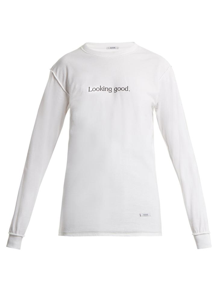 Blouse Looking Good-print Cotton T-shirt