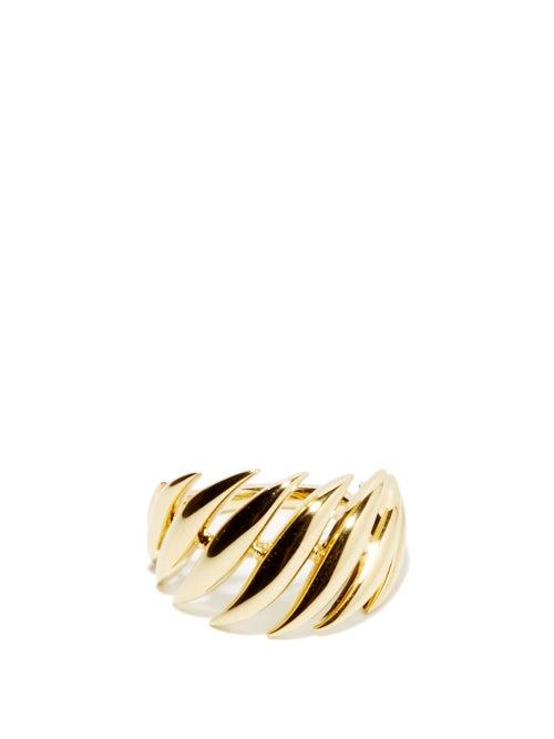 Matchesfashion.com Fernando Jorge - Flame 18kt Gold Ring - Womens - Yellow Gold