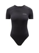 Balenciaga - Cutout-back Swimsuit - Womens - Black
