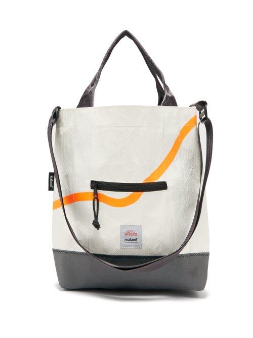 Matchesfashion.com Sealand - Tommy Upcycled Tote - Mens - White Multi