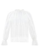 Matchesfashion.com Chlo - Chantilly Lace Top - Womens - White