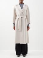 S Max Mara - Elisa Wrap Coat - Womens - Light Beige
