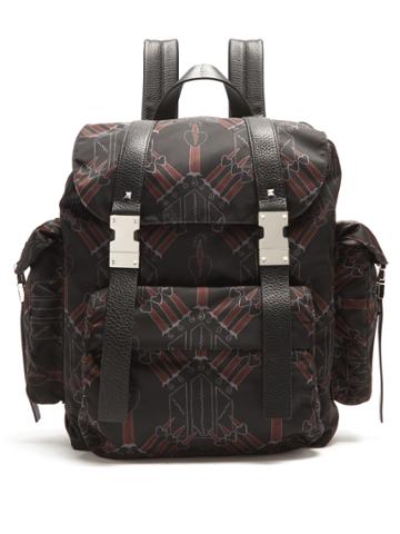 Valentino Love Blade Nylon Backpack