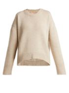 Matchesfashion.com Brock Collection - Oste Cashmere Sweater - Womens - Beige
