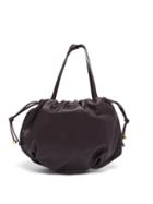 Matchesfashion.com Bottega Veneta - The Pouch Medium Drawstring Leather Shoulder Bag - Womens - Dark Burgundy