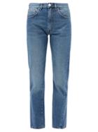 Matchesfashion.com Totme - Cropped Slim-fit Jeans - Womens - Denim