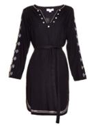 Velvet By Graham & Spencer Belton Tibetan Embroidered Dress