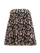 Raey - Jaguar-embroidered Silk Strapless Top - Womens - Multi