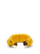 Matchesfashion.com Wai Wai - X Betina De Luca Banana Hinged Bracelet - Womens - Yellow
