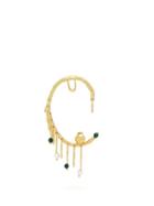 Matchesfashion.com Attico - X Alican Icoz 22kt Gold Plated Ear Cuff - Womens - Gold