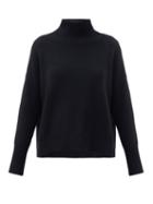 Matchesfashion.com Lisa Yang - Heidi High-neck Cashmere Sweater - Womens - Black