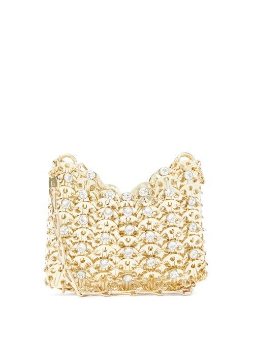 Paco Rabanne - 1969 Small Chainmail Shoulder Bag - Womens - Gold