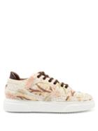 Matchesfashion.com By Walid - 19th-century Crewel-tapestry Trainers - Mens - Beige