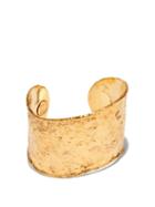 Matchesfashion.com Sylvia Toledano - Flow Hammered Gold-plated Cuff - Womens - Gold