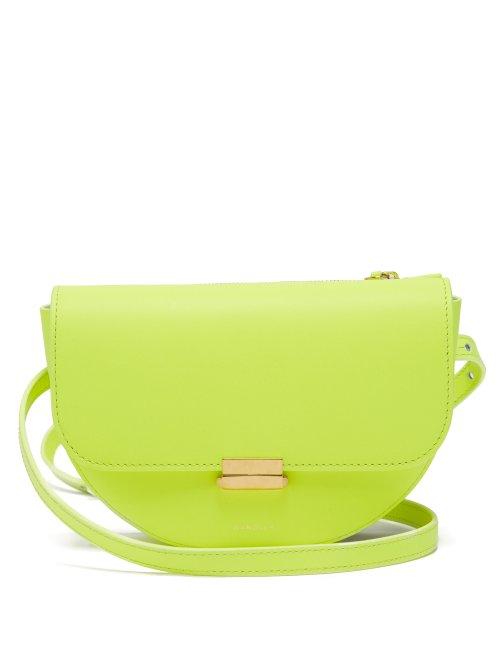 Matchesfashion.com Wandler - Anna Leather Belt Bag - Womens - Yellow