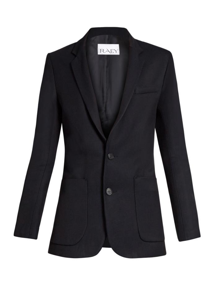 Raey Long-line Twill Blazer
