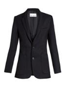 Raey Long-line Twill Blazer