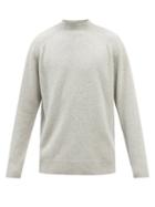 Raey - Recycled-cashmere Blend Turtle-neck Sweater - Mens - Light Grey