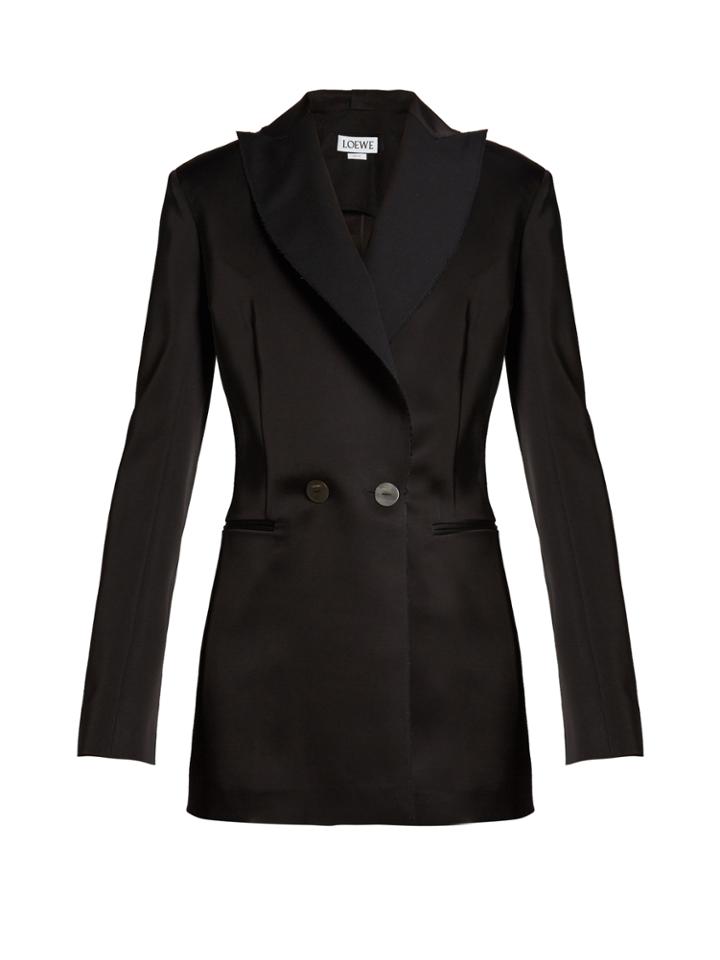 Loewe Peak-lapel Double-breasted Tuxedo Jacket