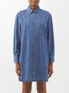 Weekend Max Mara - Fatto Shirt Dress - Womens - Navy