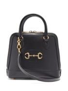 Matchesfashion.com Gucci - 1955 Horsebit Small Leather Cross-body Bag - Womens - Black