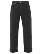 Matchesfashion.com Re/done Originals - 90s Loose Fit Straight Jeans - Womens - Black