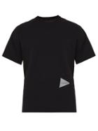 Matchesfashion.com And Wander - Hybrid Mesh T Shirt - Mens - Black