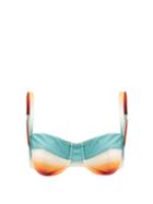 Fe Noel - Simone Spice Gradient Balconette Bikini Top - Womens - Multi