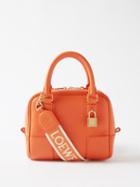 Loewe - Amazona 16 Mini Leather Bag - Womens - Orange