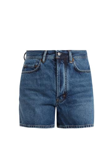 Acne Studios Swamp High-rise Denim Shorts