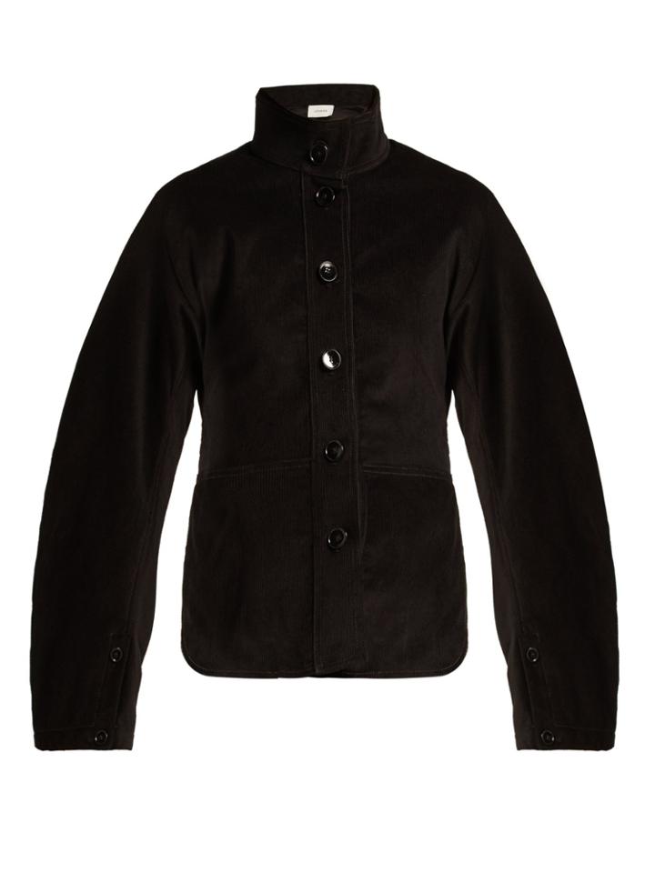 Lemaire High-collar Cotton-corduroy Jacket