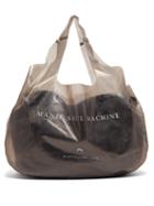 Matchesfashion.com Marine Serre - Printed Pvc Tote Bag - Womens - Grey