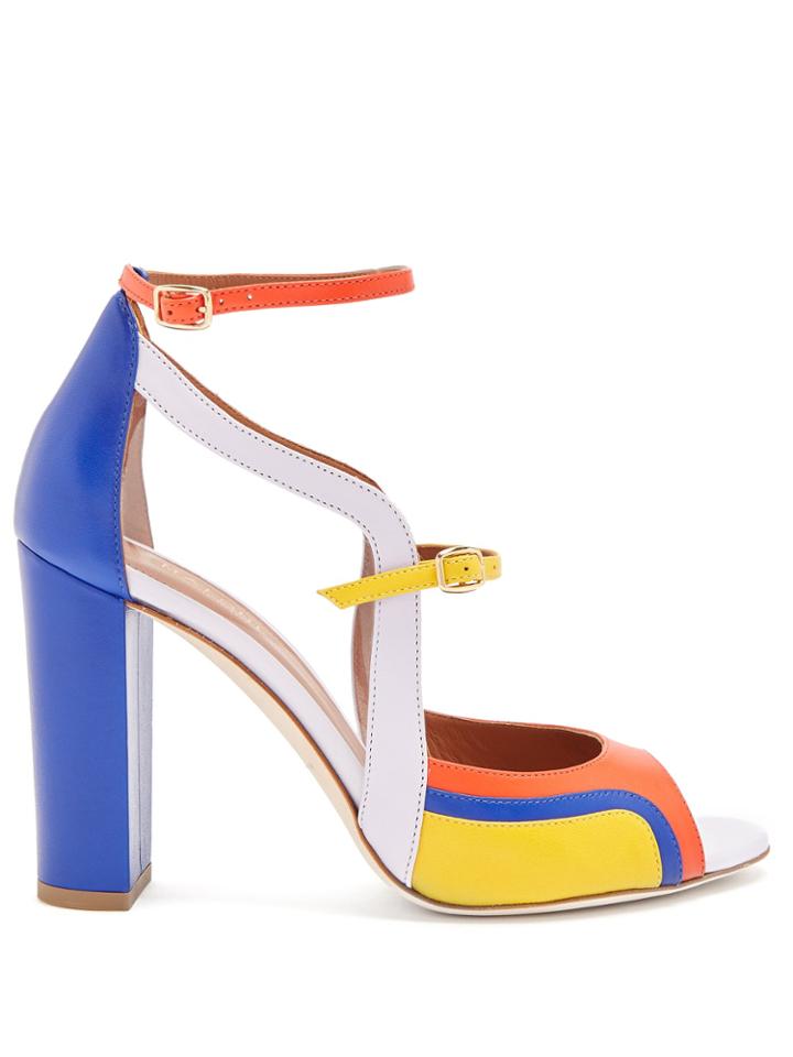 Malone Souliers Flan Leather Pumps