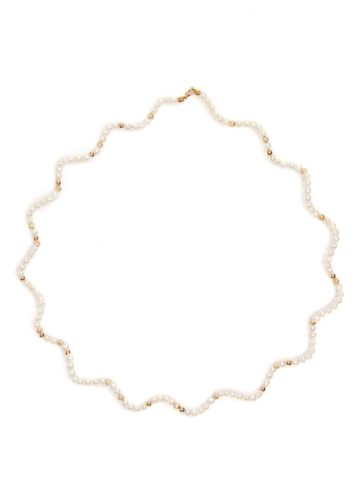 Lucy Folk Mirage Pearl Necklace