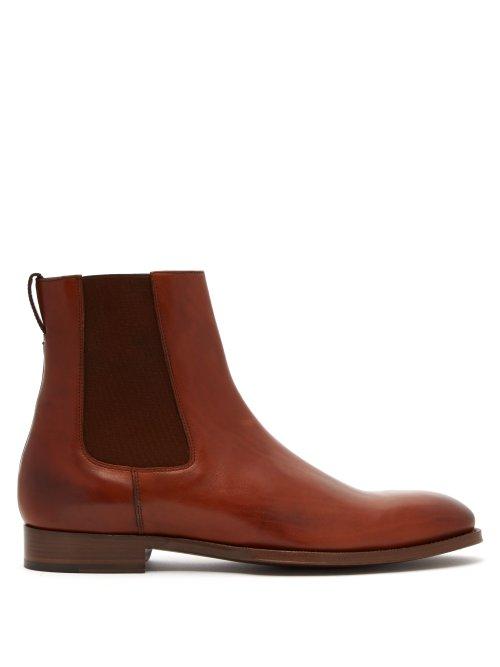 Matchesfashion.com Paul Smith - Joyce Leather Chelsea Boots - Mens - Tan