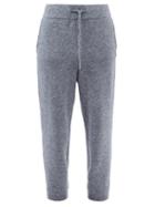 Le17septembre Homme - Wool-blend Boucl Track Pants - Mens - Blue