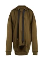 Marques Almeida Oversized Hooded Cotton-blend Sweatshirt