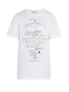 Matchesfashion.com Alexander Mcqueen - Script Print Cotton T Shirt - Mens - White