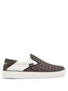 Vetements Houndstooth-print Slip-on Low-top Woven Trainers