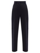 Max Mara - Asburgo Trousers - Womens - Navy