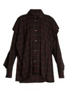 Vivienne Westwood Anglomania Fever Checked Cotton-blend Shirt