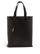 Saint Laurent Shopping Perforated-logo Leather Tote Bag