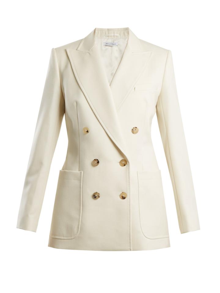 Bella Freud Bianca Double-breasted Wool Jacket