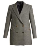 Blazé Milano Kentra Houndstooth Double-breasted Wool Jacket
