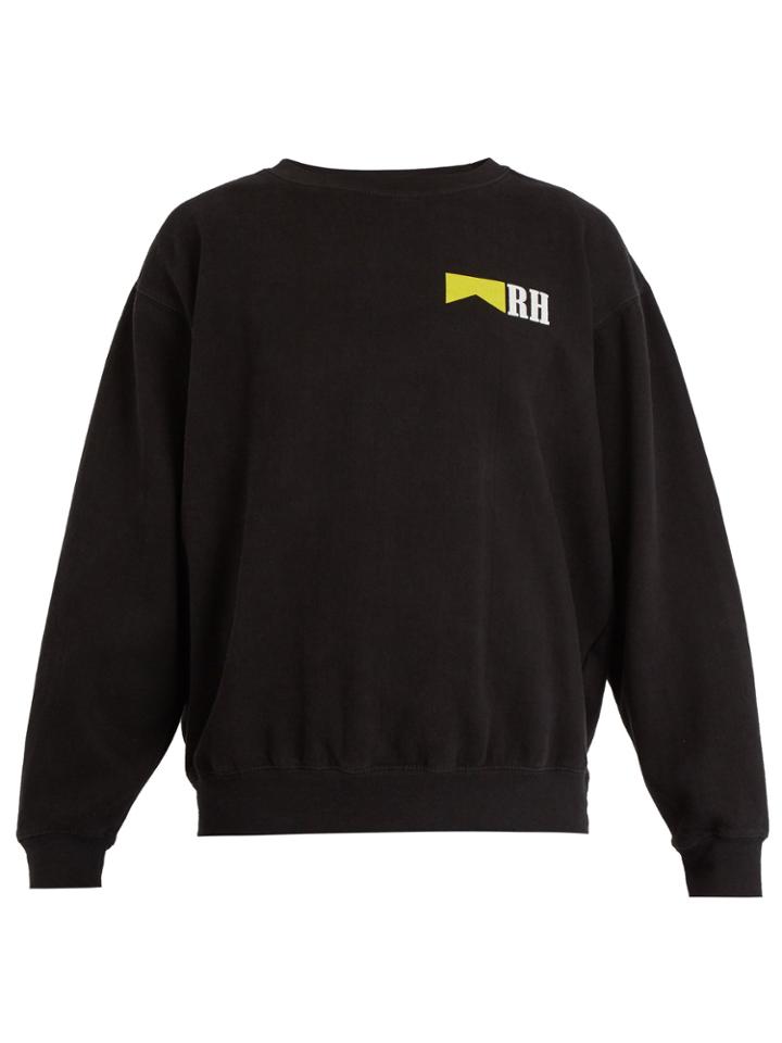 Rhude Logo-printed Cotton Sweatshirt