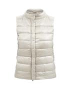 Herno - Giulia Quilted Down Gilet - Womens - Silver
