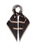 Charles Jeffrey Loverboy - Farewell Silk-twill Scarf - Womens - Black Multi
