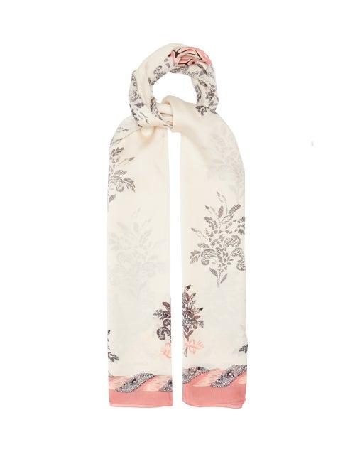 Ladies Accessories Max Mara - Rasetto Scarf - Womens - Pink Multi